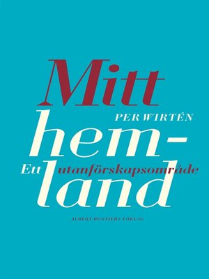 cover image of Mitt hemland
